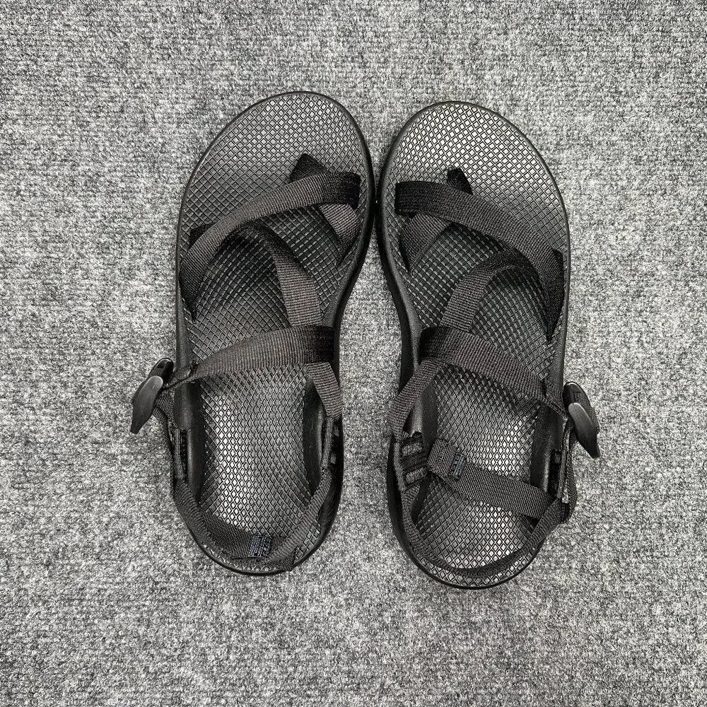 Chaco Z2‎ Unaweep Sandals Men's 10 Black Comfort Outdoor Athletic Hiking Water